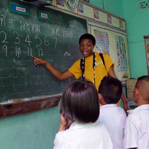 Types of volunteering holidays in Thailand