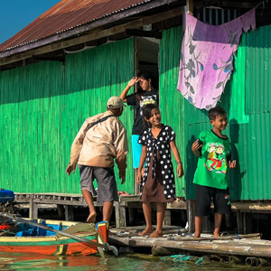 Lake Tempe in Sulawesi