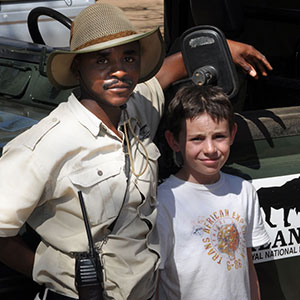 Going on safari with children