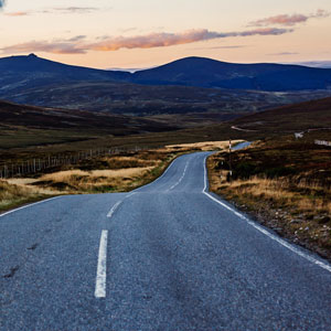 Top 5 driving routes in Scotland