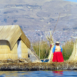 Lake Titicaca in Peru & Bolivia