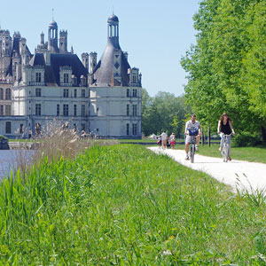 Chateau to chateau cycling