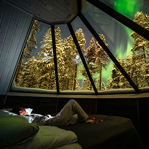Seeing Northern Lights in Finland