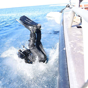 Scuba diving in Antarctica