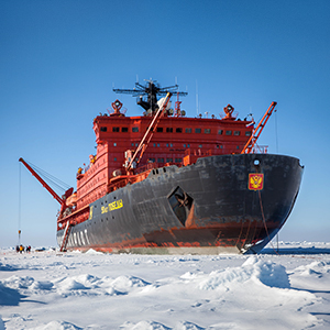 Nuclear powered North Pole cruises
