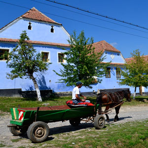 Saxon villages in Romania