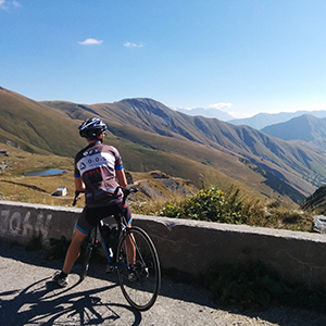 Cycling in France training & climbing