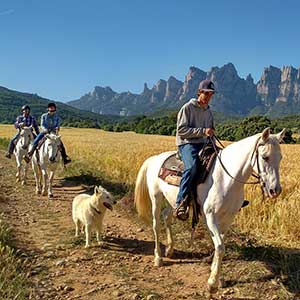 Horse riding holidays in Catalonia