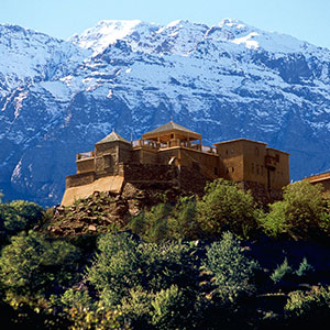 The Kasbah Du Toubkal in The Atlas Mountains