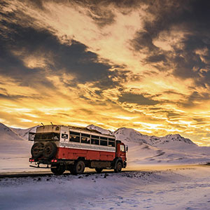 Overland truck tours