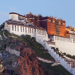 Tibet map & highlights