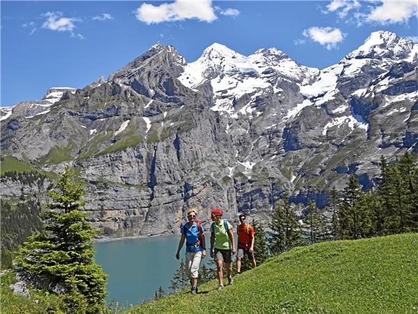 Swiss Alps walking vacation, self guided