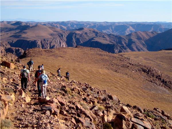 Atlas Mountains winter trekking vacation, Morocco