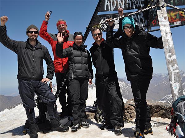 Mount Toubkal winter climb, Morocco