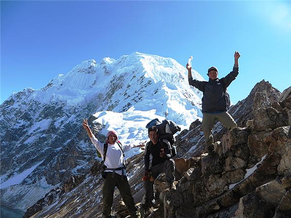 High Inca trail trek in Peru