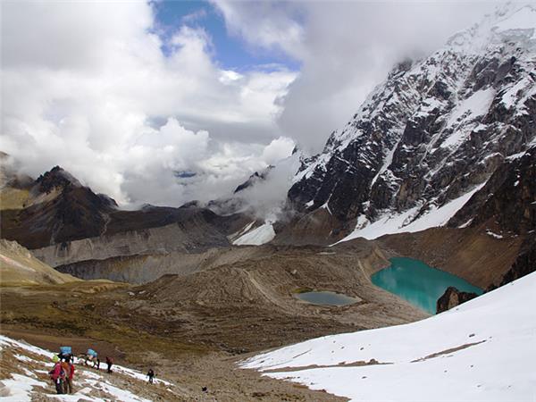 High Inca trail trek in Peru