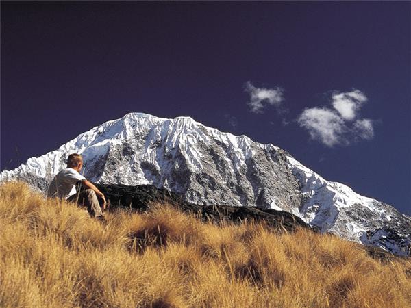 High Inca trail trek in Peru