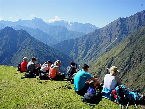 High Inca trail trek in Peru