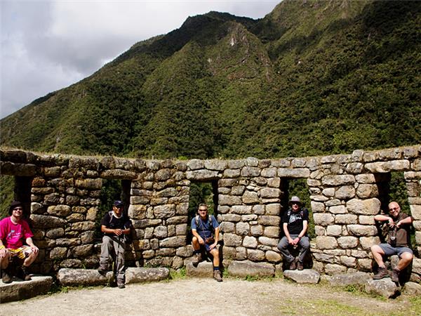 High Inca trail trek in Peru