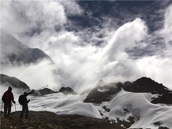 High Inca trail trek in Peru