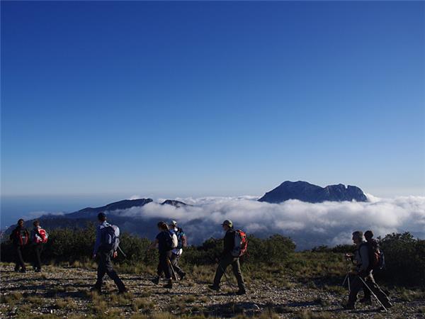 Sierra de Aitana walking vacation in Spain