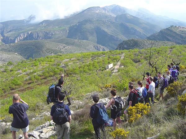 Sierra de Aitana walking vacation in Spain