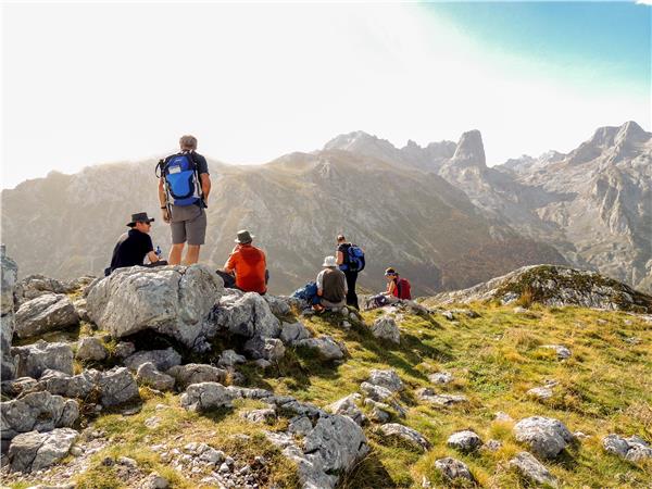 Picos mountains walking vacation in Spain