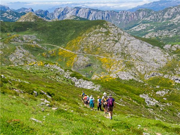 Picos mountains walking vacation in Spain