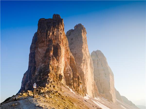 Dolomites walking vacation in Italy