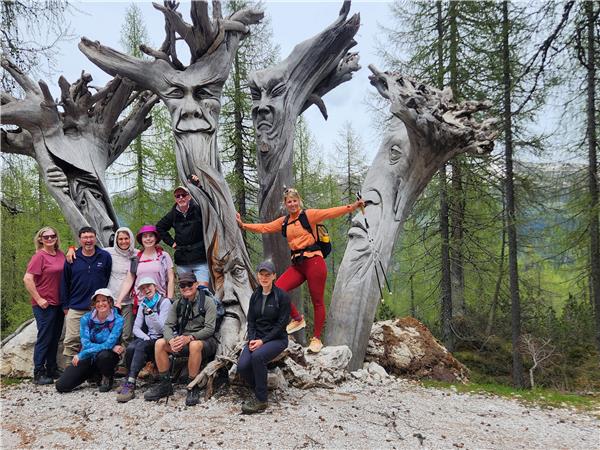 Dolomites walking vacation in Italy