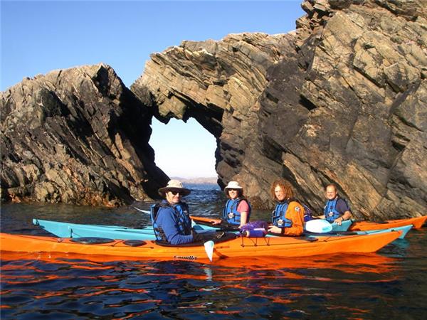Outer Hebrides sea kayaking vacation in Scotland