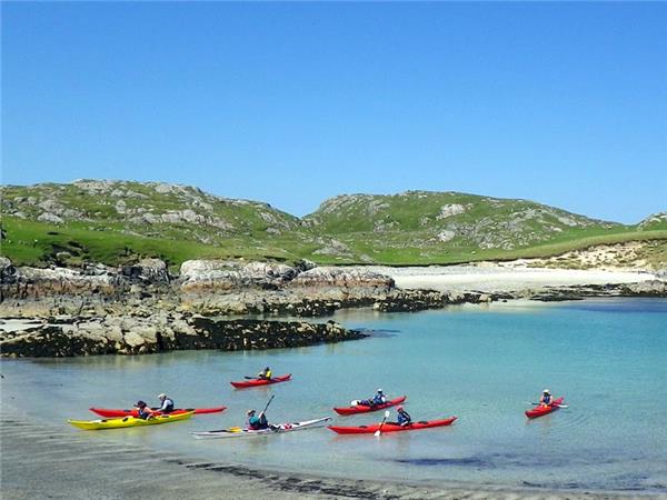 Outer Hebrides sea kayaking vacation in Scotland