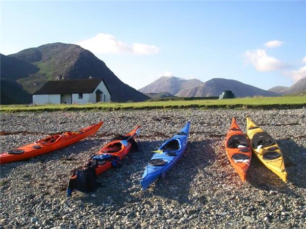 Outer Hebrides sea kayaking vacation in Scotland