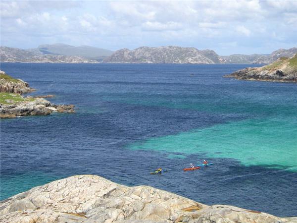 Outer Hebrides sea kayaking vacation in Scotland