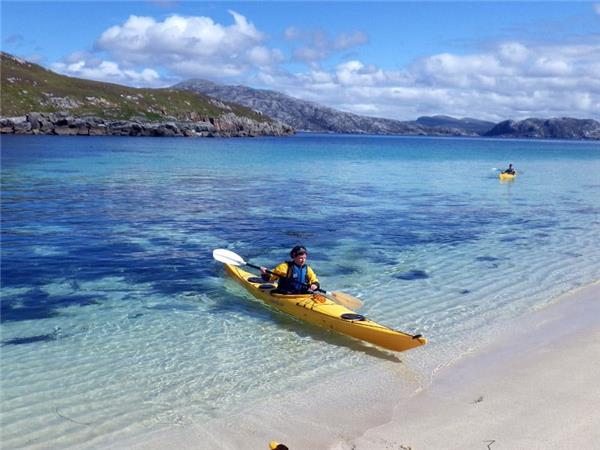 Outer Hebrides sea kayaking vacation in Scotland