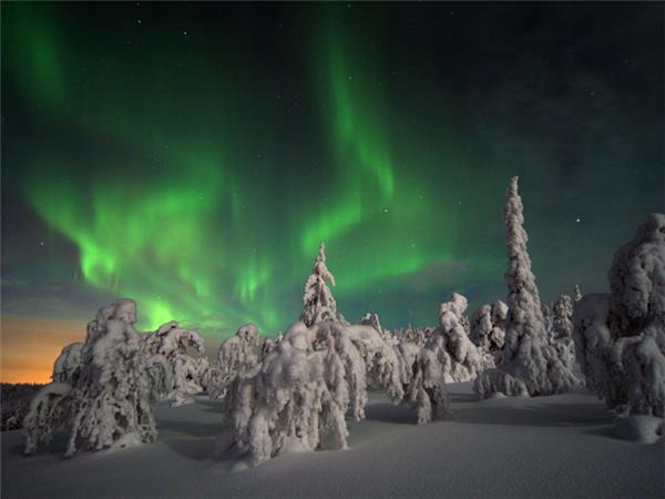 Finnish family winter adventure vacation