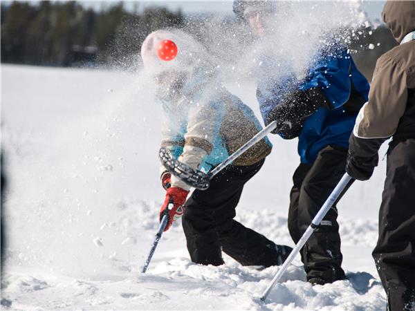 Finnish family winter adventure vacation