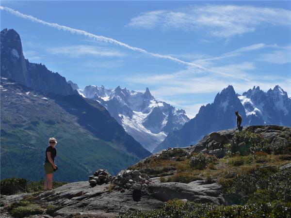 Mont Blanc Circuit trek, with hotel accommodation