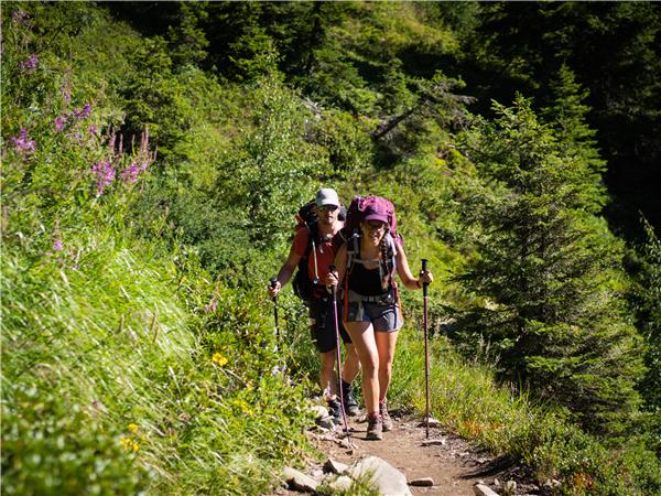 Mont Blanc Circuit trek, with hotel accommodation