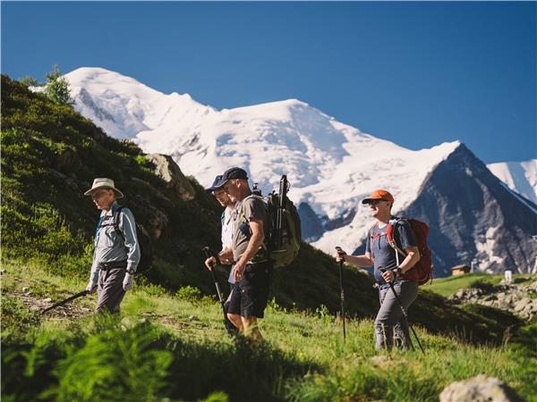 Mont Blanc Circuit trek, with hotel accommodation