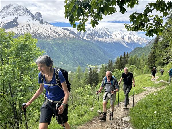 Mont Blanc camping holiday