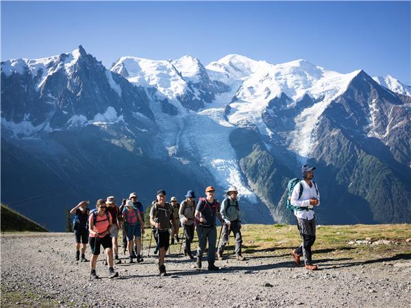 Mont Blanc camping holiday