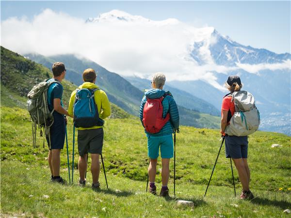 Mont Blanc camping holiday
