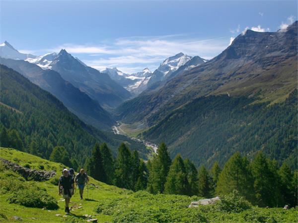 Mont Blanc to the Matterhorn trekking holiday