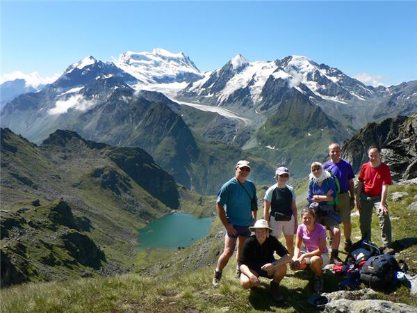 Mont Blanc to the Matterhorn trekking holiday