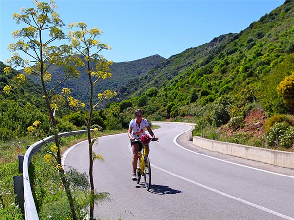 Sardinia cycling holiday in Italy