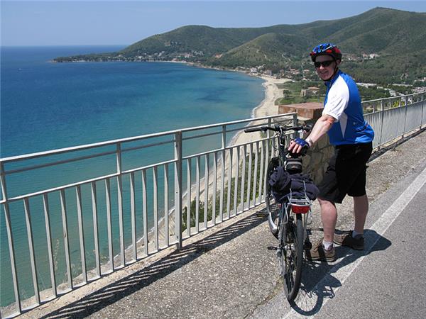 Cilento and Amalfi Coast cycling vacation, Italy