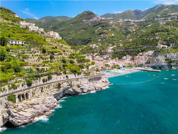 Cilento and Amalfi Coast cycling vacation, Italy
