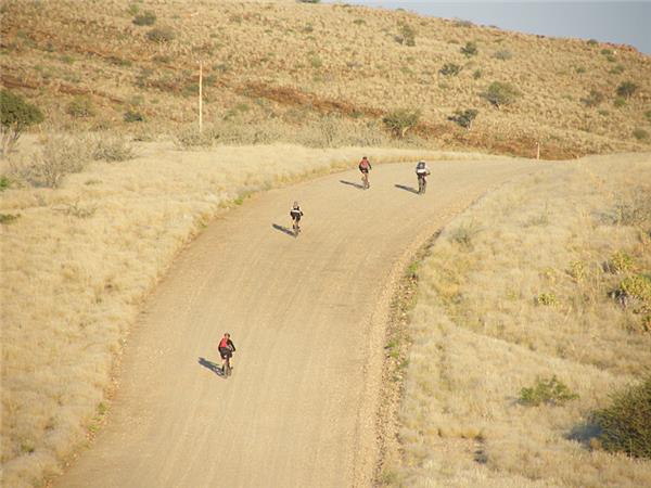 Namibia biking vacation