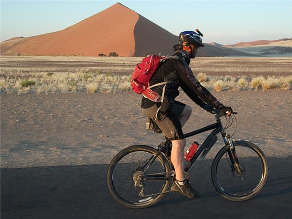 Namibia biking vacation